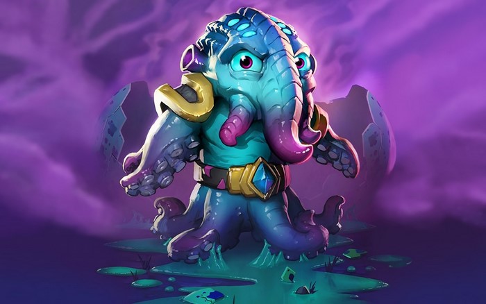 Illustration of a creature from Hearthstone
