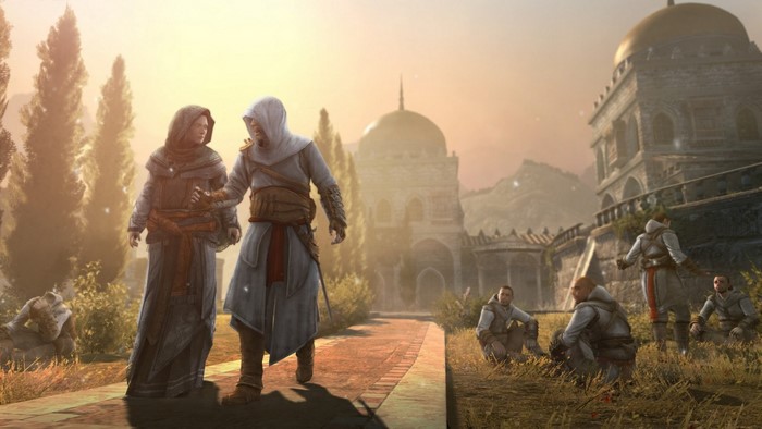 Ezio Auditore da Firenze and companion in Assassin's Creed Revelations