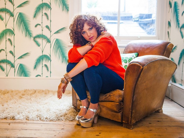 Annie Mac sitting in a chair