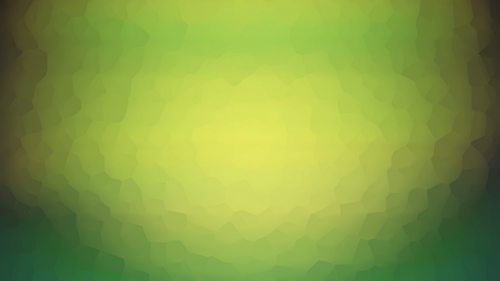 Abstract green and yellow polygonal texture
