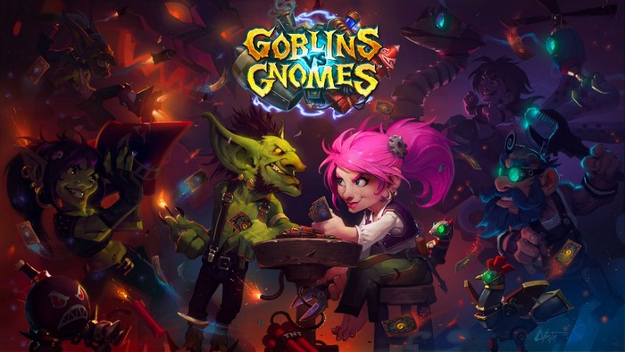 Hearthstone Goblins vs Gnomes illustration