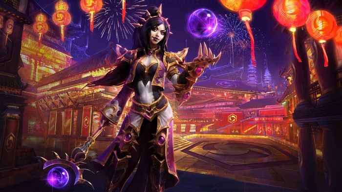 Li Ming from Heroes of the Storm during a festival
