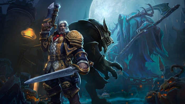 Genn Greymane and Worgen from Heroes of the Storm