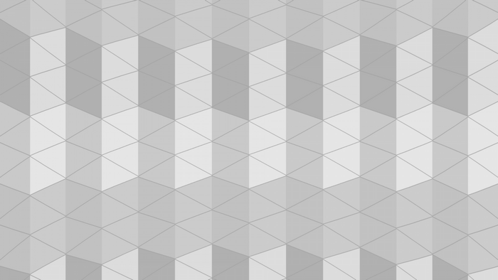Monochrome geometric pattern of triangles and lines