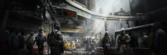 Concept art of Tom Clancy's The Division scene