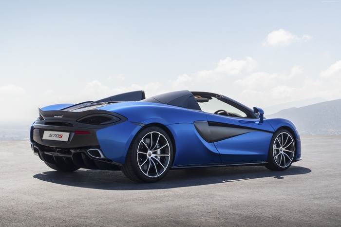 McLaren 570S Spider 2018 4K