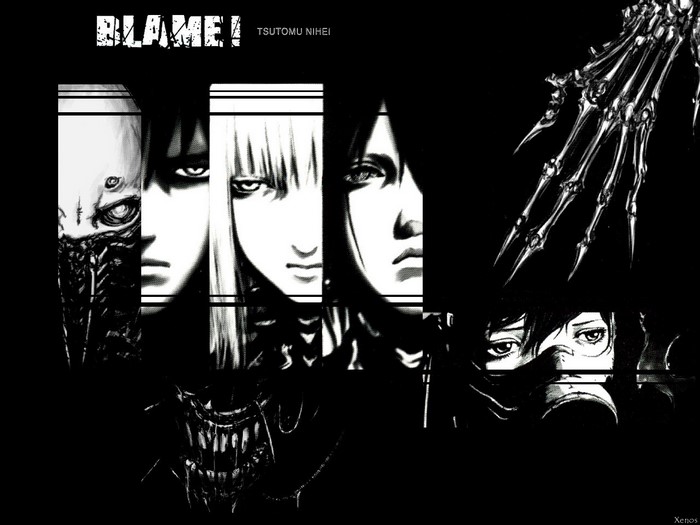 Blame! by Tsutomu Nihei manga illustration