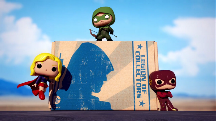 DC Comics Funko Pops: Green Arrow, Supergirl, and Flash