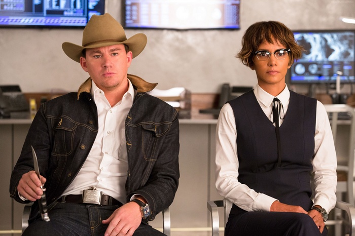 Channing Tatum and Halle Berry from Kingsman: The Golden Circle 4K