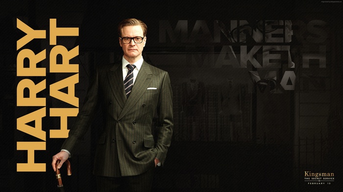 Harry Hart from Kingsman: The Secret Service 4K