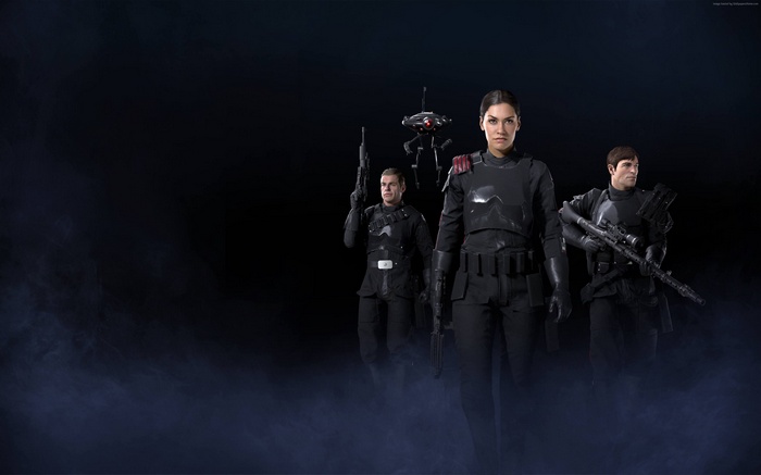 Star Wars: Battlefront II poster with Imperial soldiers