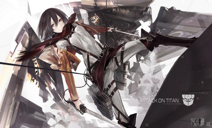 Mikasa Ackerman from Attack on Titan