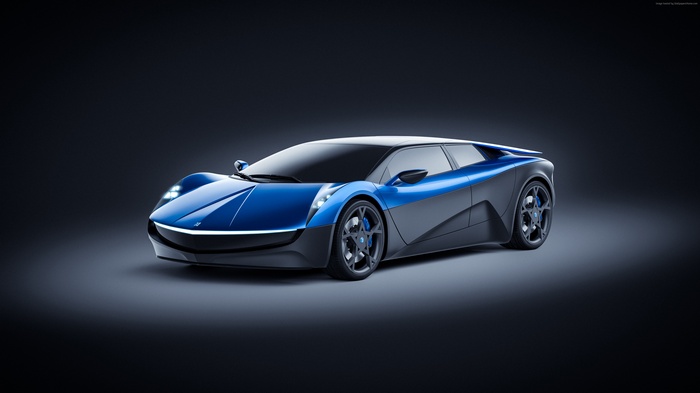Elextra Electric Sedan Concept 4K