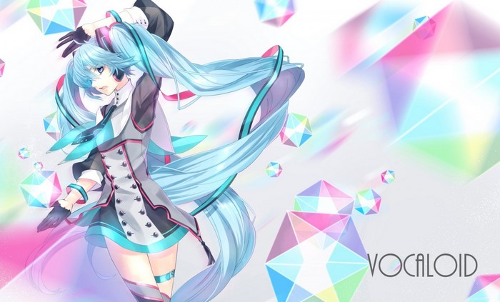 Hatsune Miku from Vocaloid
