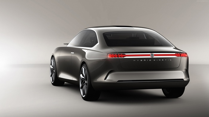 Pininfarina Hybrid Kinetic H600 concept car rear view