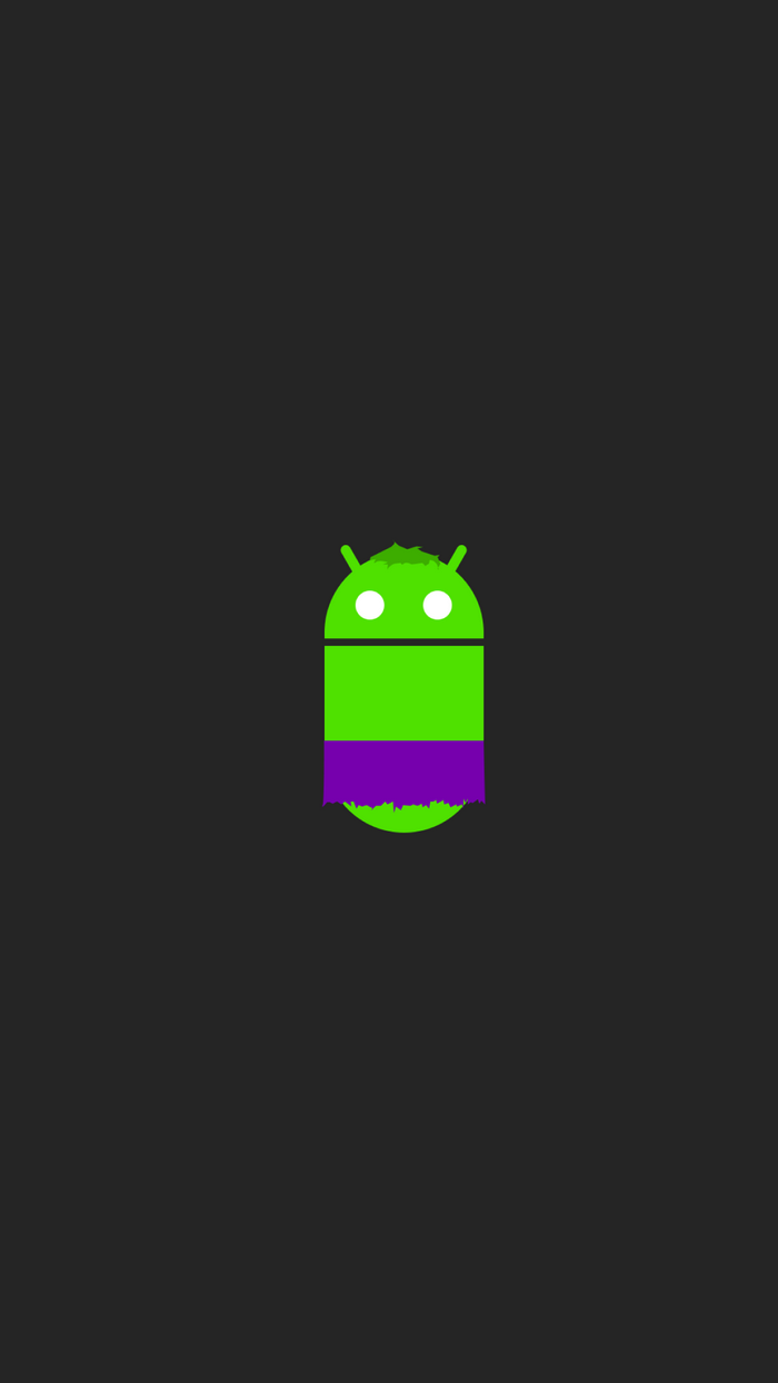 Android Hulk illustration