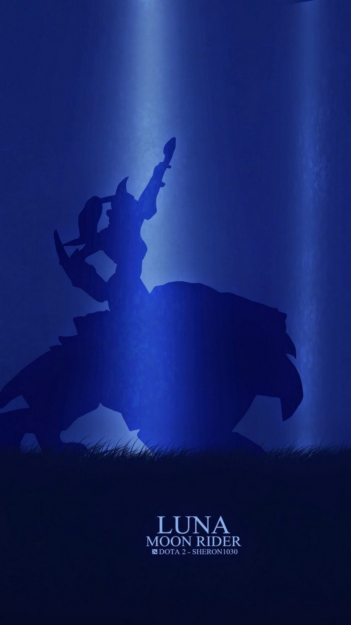 Luna Moon Rider from Dota 2