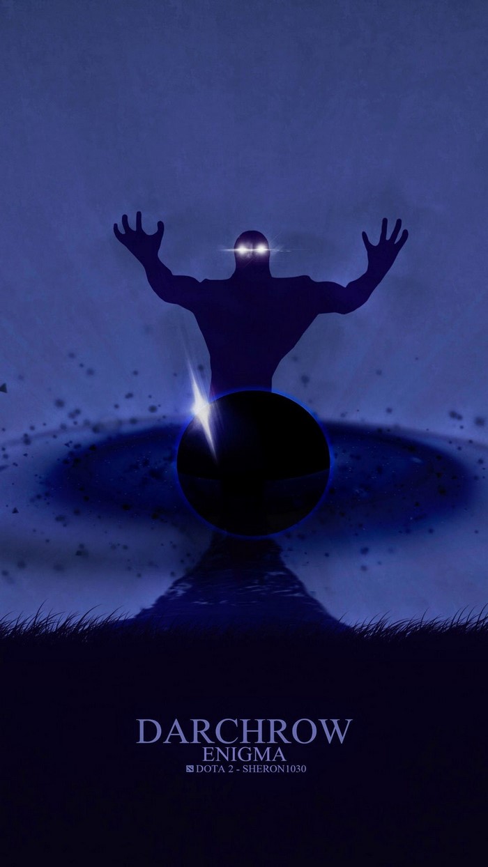 Enigma from Dota 2 with a black hole