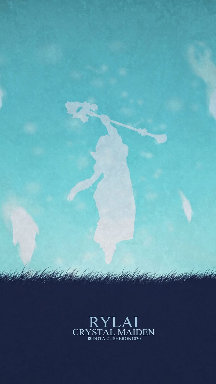 Rylai Crystal Maiden from Dota 2