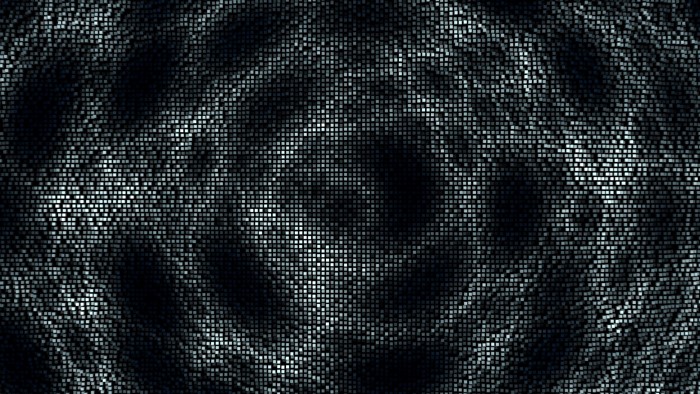 Abstract dark textured pattern with light squares