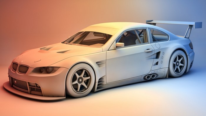 BMW M3 GT2 race car
