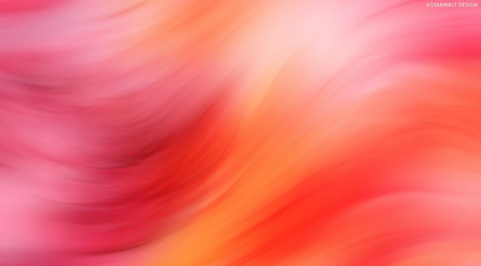 Abstract flowing pink and red colors
