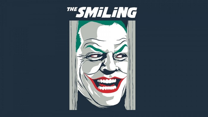 The Joker from Batman crossover with The Shining