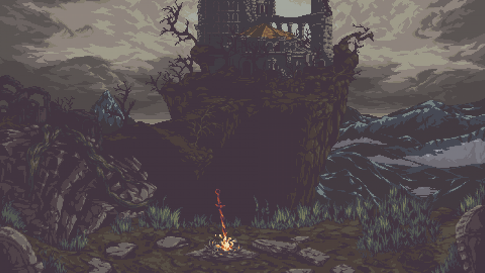 Bonfire from Dark Souls III
