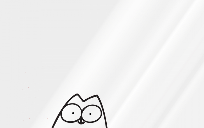 Simon's Cat drawing