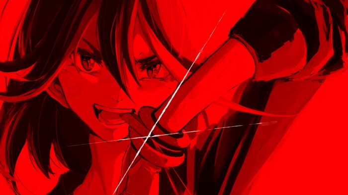 Matoi Ryuko from Kill la Kill holding a sword
