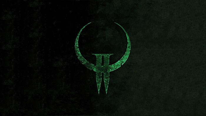 Quake II logo on a dark background