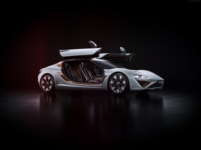 NanoFlowcell Quant 48Volt electric car 4K