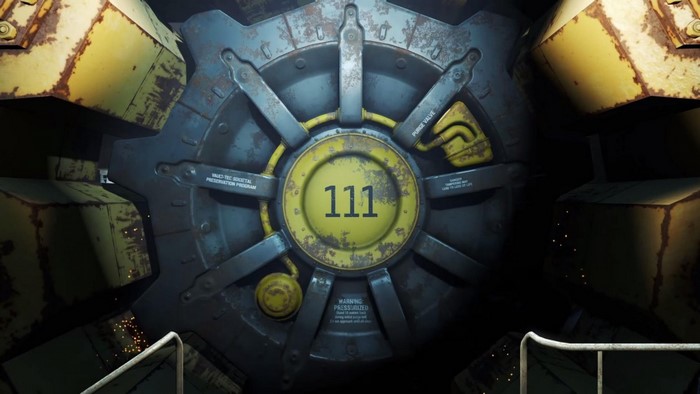 Vault 111 door from Fallout 4