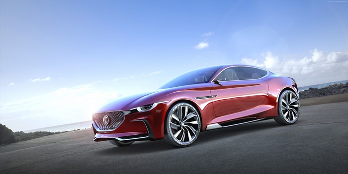 MG E-Motion concept car 4K