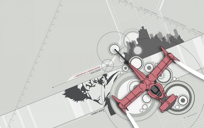 Spike Spiegel's Swordfish II from Cowboy Bebop