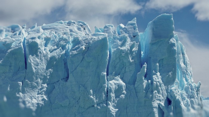 Majestic Arctic Iceberg and Glacier Formation