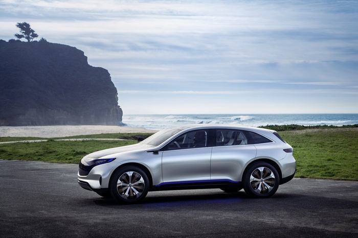 Mercedes Generation EQ electric car 4K