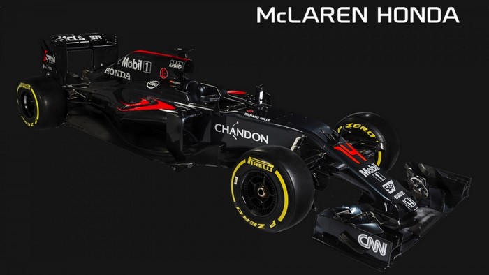 McLaren Honda Formula 1 Race Car