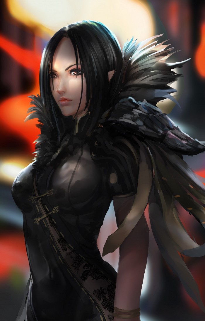 Woman warrior from Blade & Soul