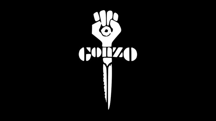 Gonzo fist and dagger logo