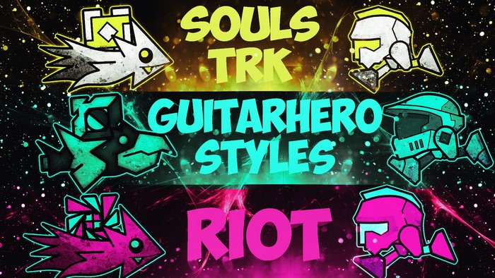Souls TRK Guitarhero Styles Riot Illustration
