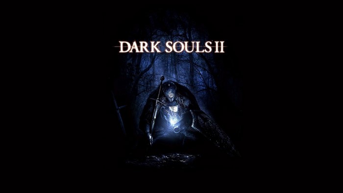 Dark Souls II video game title screen