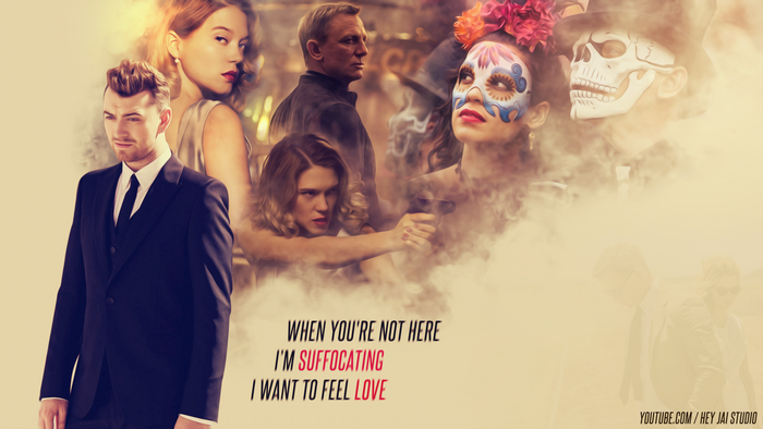 Sam Smith and Lea Seydoux from Spectre