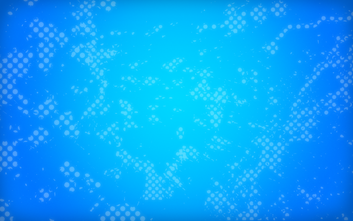 Abstract blue background with halftone dots