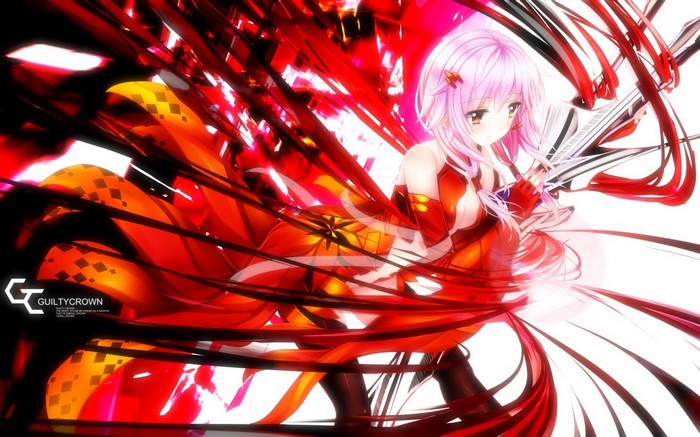 Yuzuriha Inori from Guilty Crown