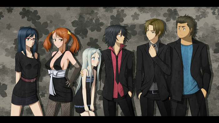 Characters from Anohana: The Flower We Saw That Day