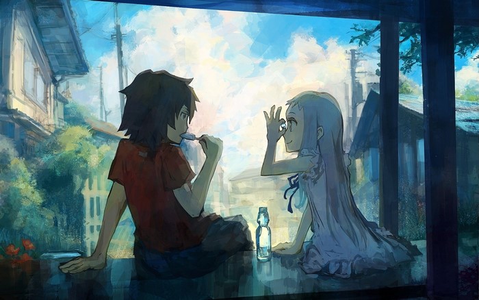 Anaru and Poppo from Ano Hi Mita Hana no Namae wo Bokutachi wa Mada Shiranai