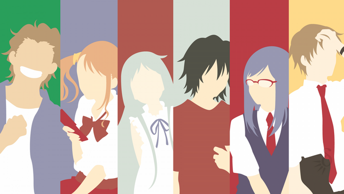 Characters from Ano Hi Mita Hana no Namae wo Bokutachi wa Mada Shiranai