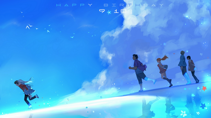Anohana: The Flower We Saw That Day Happy Birthday 9/18