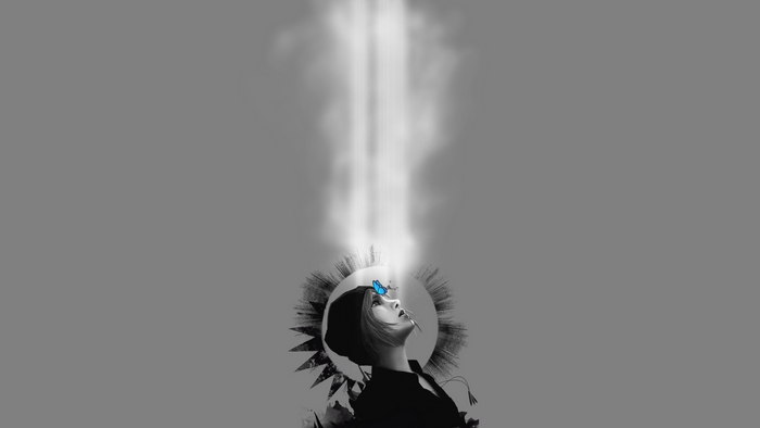 Chloe Price from Life Is Strange with a butterfly